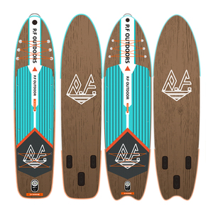 Planche de paddle en bois de conception nouvelle, fabriquée en Chine, pour les sports nautiques, modèle PF92/1, planche de SUP en bois pour le surf - Product Image 3