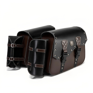 Borsa Posteriore Retrò per Moto Cruiser <span class=keywords><strong>Royal</strong></span> <span class=keywords><strong>Enfield</strong></span>, Borsa da Sella per Attrezzatura e Utensili per Moto Elettriche - Product Image 2