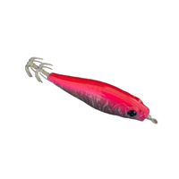 Appât Vivant Lumineux UV de 5 cm et 59 g, Style Calamar, Queue Luminescente, Type Poisson, Style Crevette en Bois avec Hameçons