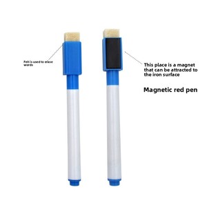 Bút viết bảng trắng có thể xóa được Bảng vẽ nguệch ngoạc dành cho trẻ em Đồ dùng văn phòng Mực đỏ/xanh/đen Kích thước nhỏ - Product Image 1