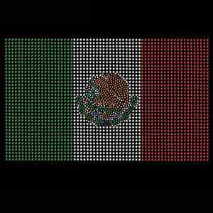 คริสตัลติดเสื้อผ้า รองเท้า และกระเป๋า ลายสาวลาตินสุดฮอต แบบรีดร้อน ขายส่ง - Product Image 1