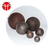 1 2 6 pouces 90 mm laminé à chaud forgeage forgé meulage médias métal acier au carbone boule à vendre minerai ciment humide broyeur à boulets Gcr15