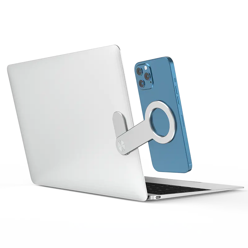 Mini Flexi Metall Aluminium Magnets tift Laptop Computer Seiten montage Saug Handys Halter Ständer Für Iphone 12 Pro max