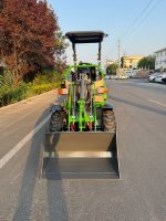 TITAN Mini Electric Wheel Loader 1300kg Berat Mesin 0.2m Bucket Gearbox & Gear Transmission Daya 3000W Garansi 1 Tahun