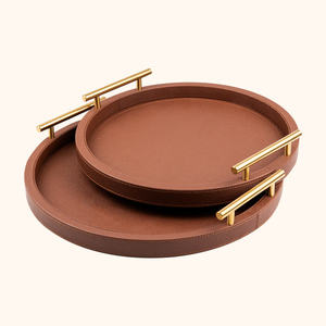 Nouveaux plateaux et assiettes en bois, articles de table artisanaux indiens, plats à collation, assiettes en bois d'Inde, décoration. - Product Image 4