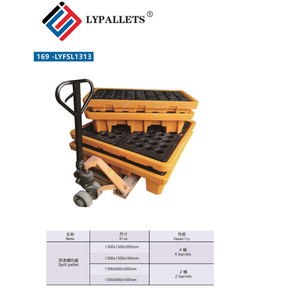 <span class=keywords><strong>Palette</strong></span> Offre Spéciale <span class=keywords><strong>de</strong></span> confinement des déversements <span class=keywords><strong>à</strong></span> 4 tambours 1300*1300*300mm Volume <span class=keywords><strong>de</strong></span> fuite 260L Produit <span class=keywords><strong>à</strong></span> forte demande - Product Image 6