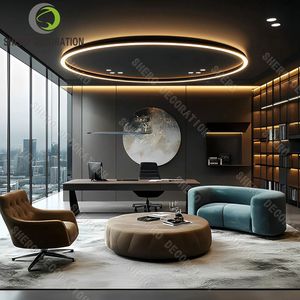 Mobilier de <span class=keywords><strong>bureau</strong></span> d'entreprise personnalisé en usine Salle de réunion Table Chaise Desk Design Display - Product Image 2