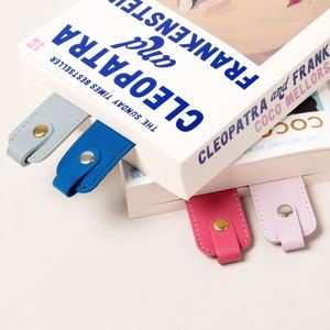 Handmade PU Leather <b>Bookmarks</b> Vintage Page Marker Lightweight Reading <b>Gift</b> for Book Lover Readers - Product Image 5
