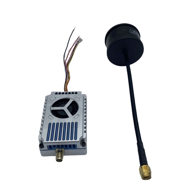 1.2GHz 10W FPV Video Transmission Transmitter VTX & Receiver VRX for Drone with Audio Made in China