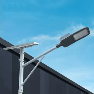 Outdoor Led Solar Street Lights XINTONG 5 Years Warranty Solar Street Lamp 60w 80w 100w 120w IP67 Integrated All In 1 LED Solar Street Light With Pole