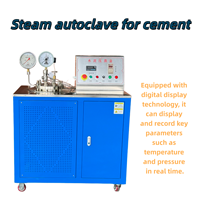 Machine d'essai d'expansion du mortier de ciment haute pression numérique de laboratoire, appareil autoclave pour ciment