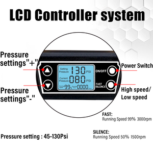 Máy nén khí mini 110V/220V, di động, 2 mã lực, không bình chứa - Product Image 2