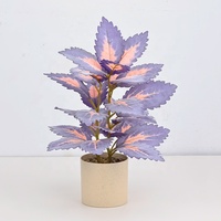 Grensoverschrijdende gesimuleerde groene plant binnenplant potplant decoratie kunstbloemen kunstmatige boom ficus broodboom bonsai