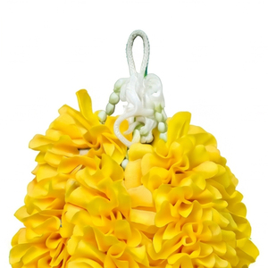 Artificial Yellow and <b>White</b> Flower Garland Decorative <b>Hanging</b> Floral Mala for Wedding Festival Temple Event Decoration - Product Image 2