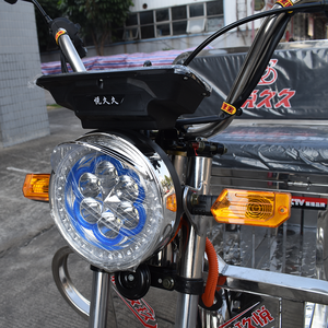 Tricycle électrique adulte 1M, 60V, 3 roues, motorisé, carrosserie ouverte, scooter électrique, voiture, vélo, tricycle - Product Image 2