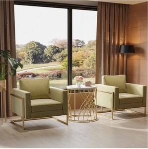 Canapé et <span class=keywords><strong>chaise</strong></span> en tissu de style nordique moderne pour salle à manger, négociation et mobilier commercial pour magasins de vêtements - Product Image 3