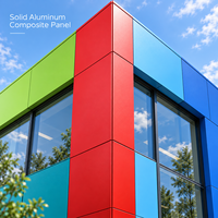 Panneau en aluminium massif blanc enduit de PE 4 mm 4x8, résistant au feu et durable pour façade de bâtiment - Prix usine