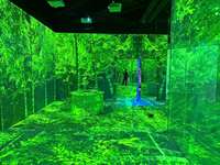 5*96 mètres paume tactile enfants jeux muraux interactifs salle de Projection immersive magie océan mer expérience grotte immersive Projection