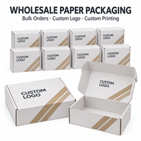 Emballage personnalisé vert sauge en gros, emballage en papier imprimé sur mesure, emballage et impression pour les petites entreprises
