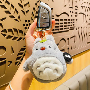 2 diseños 10cm <span class=keywords><strong>Fugure</strong></span> llavero de peluche personaje de Anime mi vecino llavero de peluche llavero de coche de juguete - Product Image 4