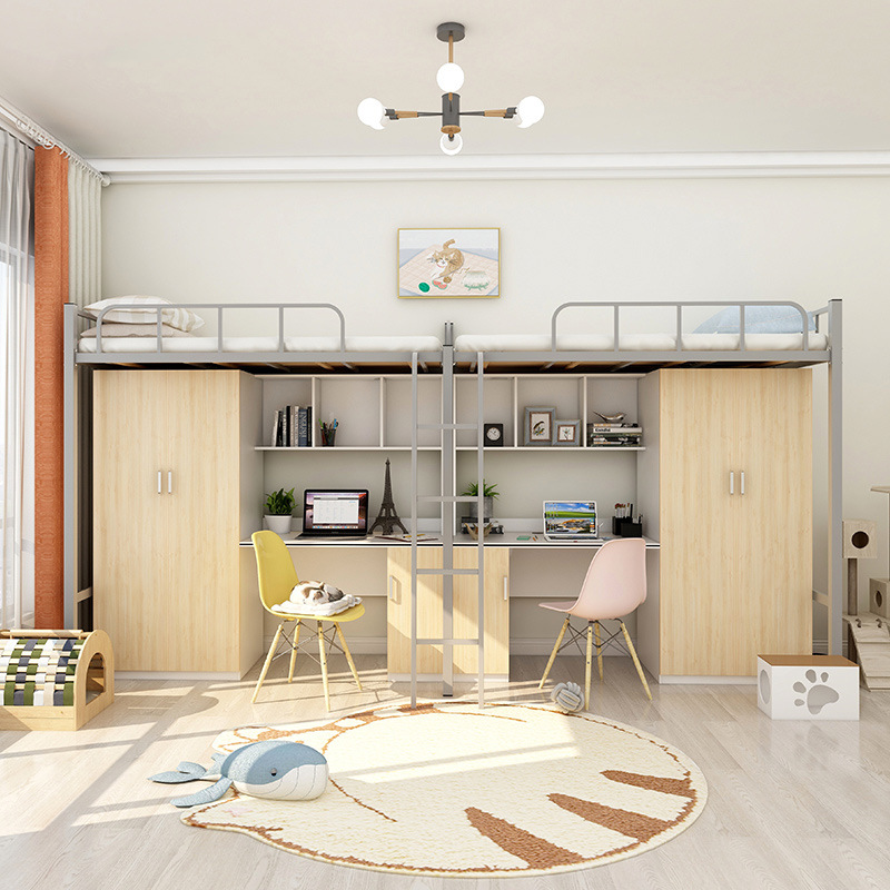 Échelle d'escalade partagée double, 50 m².