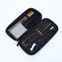 Kit de nettoyage 16 pièces : Tiges en laiton et brosses en bronze phosphoreux pour l'entretien des tubes de sports de plein air – Étui à outils de précision professionnel