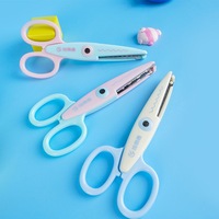 Ciseaux de bureau multicolores pour étudiants 16,8*6,4 cm, ciseaux en acier inoxydable pour artisanat, scrapbooking, découpe de papier quotidienne