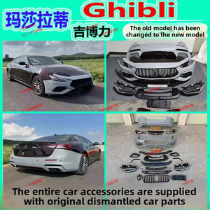 Pour <span class=keywords><strong>Maserati</strong></span> Quattroporte Ghibli Levante usine pièces de rebut modèle d'origine pare-chocs avant arrière pour mise à niveau ancien modèle Kit de carrosserie - Product Image 4