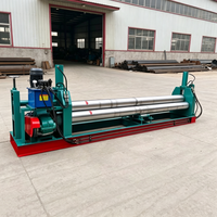 Machine à cintrer les tôles en acier CNC hydraulique automatique à 3 rouleaux, très demandée, pour la vente