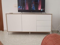 Ensemble de meubles de salon 3 pièces style nordique avec table basse, meuble TV et buffet pour maison, appartement, hôtel, villa - Direct Usine