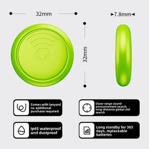 Etiqueta de seguimiento de aire a prueba de agua [certificado Apple MFi] par con Apple Find My Smart Air Tag Locator seguimiento mundial para mascotas - Product Image 4