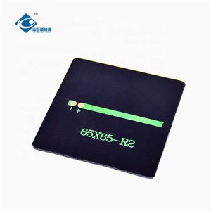 Panneaux solaires étanches en PET 0,68W encapsulés 0,14A ZW-6565R-P Chargeur compact IP65 ZW-6565R-P Chargeur de panneaux solaires portables ZW - Product Image 6