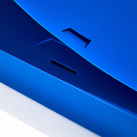SHLAN SL-432 Boîte de rangement pliable et flexible grande capacité pour dossiers, épaisse et résistante