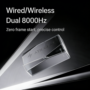 Mouse da Gaming Wireless Ultraleggero <span class=keywords><strong>ATK</strong></span> Blazing Sky ZERO con Doppio Sensore PAW3950Ultra 8K, Mouse Ergonomico Wireless, Mouse Foggy - Product Image 3