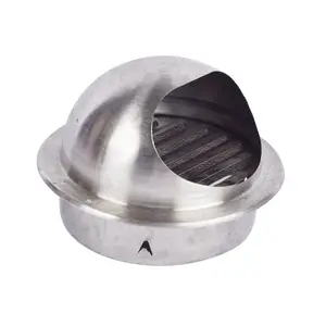 High-quality Rodent Proof Stainless Steel Exterior Air Hood Bathrooms Ventilation Fan Vents