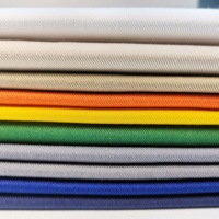 Tissu sergé doux 200 GSM TC 65/35 Polyester 80% Coton Technique tissée lourde Doublure écologique pour chemises de travail Sacs