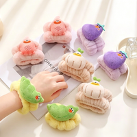 Set de Bandeaux de Spa à Lien Rose, Peluche Douce, pour Maquillage, Cadeau pour Filles