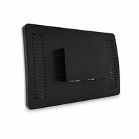 Monitor Táctil Curvo Tipo U de 27 Pulgadas con Luz LED Halo, Pantalla Táctil Capacitiva PCAP para Máquinas de Juegos de Habilidad y Arcade