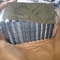OEM/ODM Penjualan Murah 26 28 Lembaran Atap Aluminium dan Seng Bentangan Panjang Tebal 0.5 Mm 0.7 Mm Lembaran Bergelombang Aluminium-seng Galvalume
