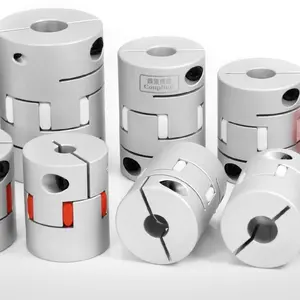 Tùy chỉnh độ chính xác gr38 thép linh hoạt khớp nối rãnh then truyền chống rung rotex cong hàm khớp nối cho máy xay sinh tố OEM - Product Image 1