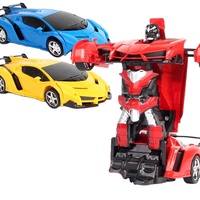Mobil Balap Deformasi 360 Derajat Berputar, Stunt Remote Control, Robot Transformasi, Mobil RC