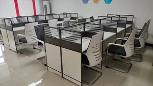 Best Selling Office <b>Workstation</b> Modular Desk4 6 8 10 Desk Cubicle <b>Workstations</b> - Product Image 6