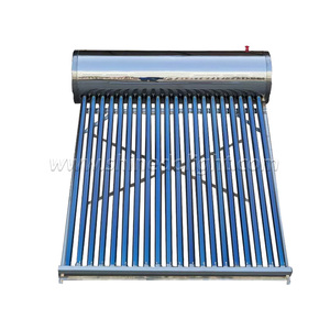Système de chauffe-eau solaire compact 100L-300L pressurisé/non pressurisé, panneau plat/tube sous vide pour maison, hôtel ou usage commercial - Product Image 6