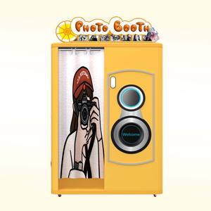 <span class=keywords><strong>Machine</strong></span> Photobooth Miroir Selfie avec Écran Tactile 21,5 Pouces, Imprimante Libre-Service, Multi-Joueurs, Vente Automatique de Photos - Product Image 5