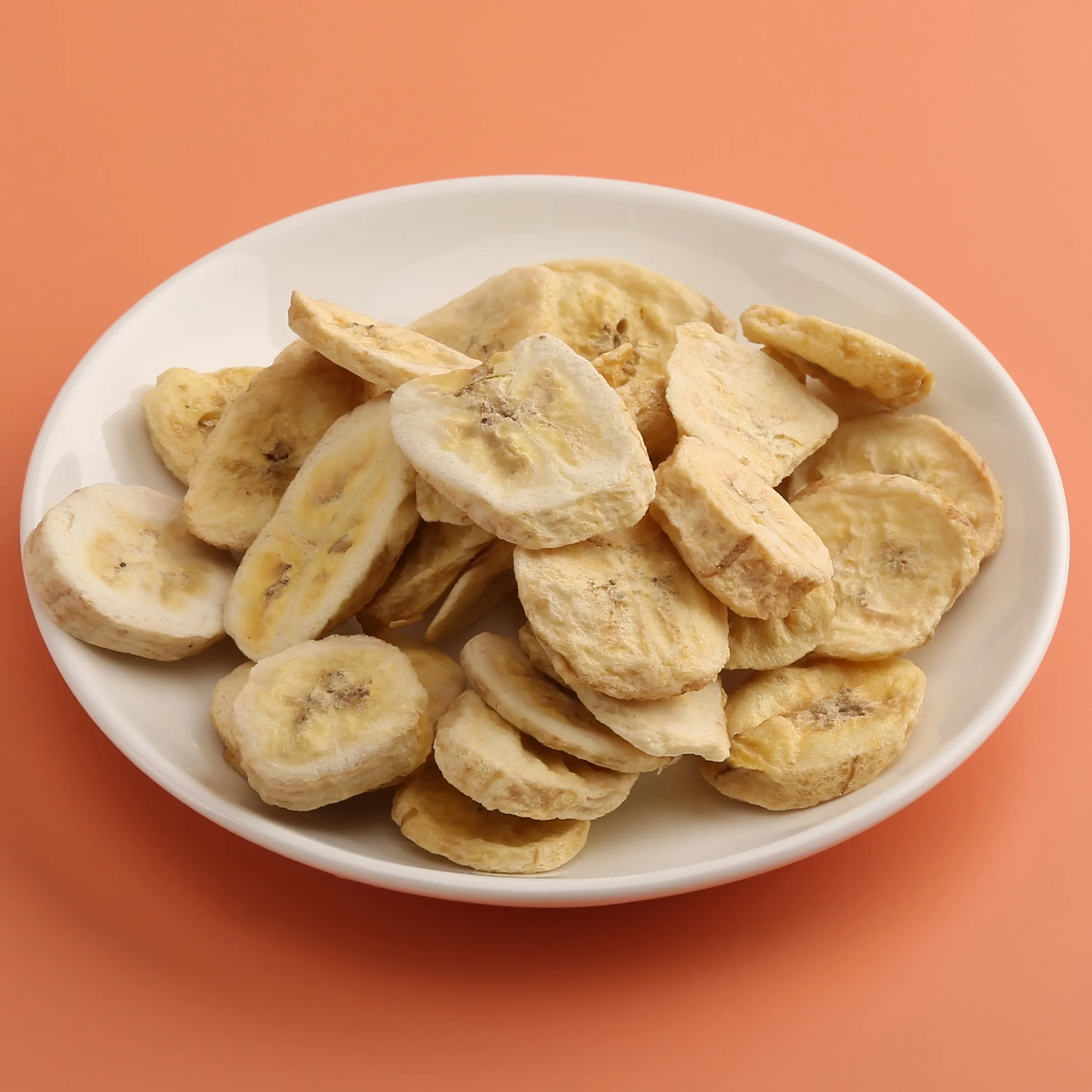 Guoyue Freeze-Dried Banana Dice Gefriergetrocknete Bananen Lyofilizovane Fruit Powder Freeze Dried Banana Slice