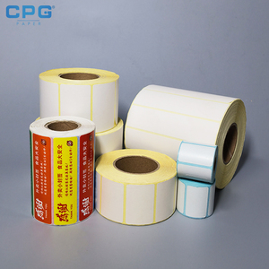 Manufacturer Wholesale High Sensitivity 50x25mm Thermal Barcode <b>Labels</b> Dark Image Retail Inventory Direct Thermal <b>Labels</b> - Product Image 1