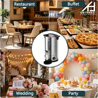 Bouilloire électrique professionnelle en acier inoxydable pour hôtel, distributeur d'eau chaude et de boissons pour restaurant