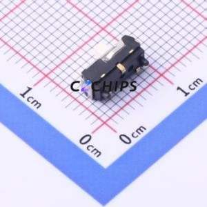 CL-SB-12A-02T Slide Switch Switch Single Pole Double Throw Rectangle Pin Header J-Lead 8.5mm - Product Image 2