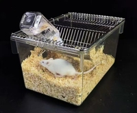 Support d'élevage de rat de laboratoire de matériel PC Cage de laboratoire de rongeur pour souris et hamster de rat