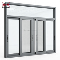 Ventanas Corredizas Personalizadas para Balcón, con Rotura de Puente Térmico, de Aluminio y Vidrio Templado, Horizontales, Resistentes a Huracanes